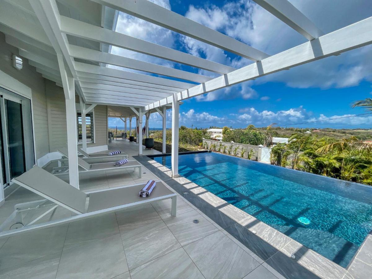 Magnifique Villa Standing Vue Mer Et Proche Plage แซงต์-ฟรองซัวส์ ภายนอก รูปภาพ